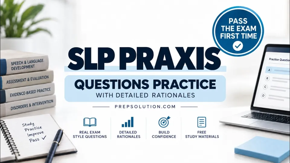 SLP Praxis 5331 Practice Questions